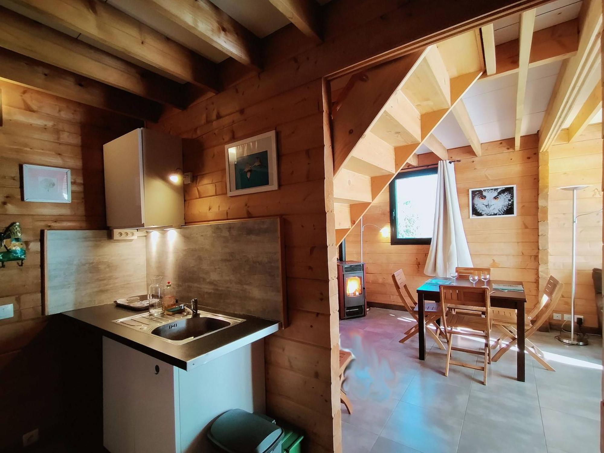 Les Chalets Aux Gites D'Orient Géraudot エクステリア 写真