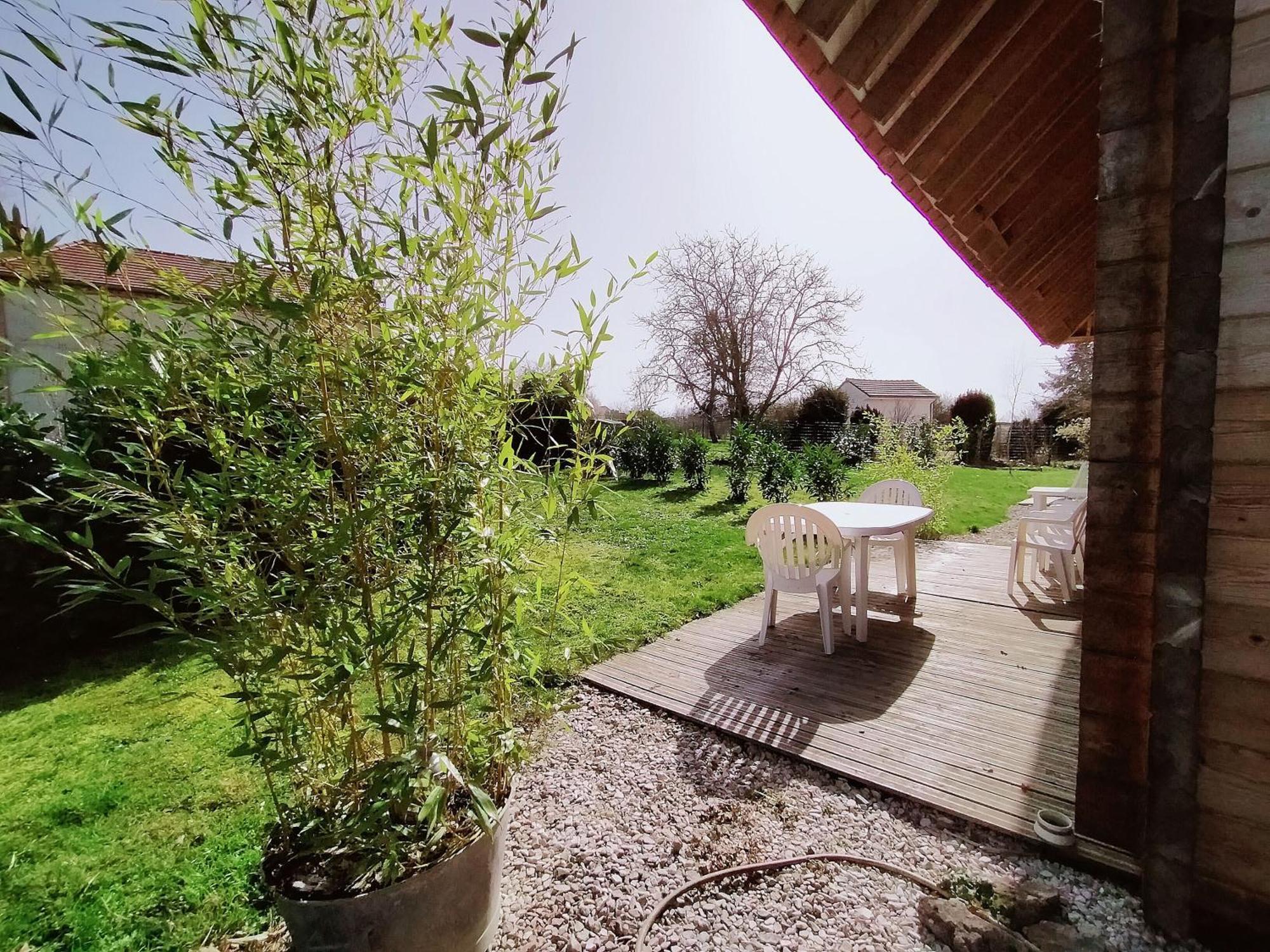 Les Chalets Aux Gites D'Orient Géraudot エクステリア 写真